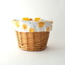 Beep Kids Bike & Scooter Wicker Basket with a Sunshine liner ☀️