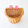 Beep Kids Bike / Scooter Wicker Basket - Pink