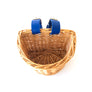 Beep Kids Bike / Scooter Wicker Basket - Blue