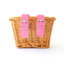 Beep Kids Bike / Scooter Wicker Basket - Pink