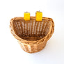 Beep Kids Bike / Scooter Wicker Basket - Yellow