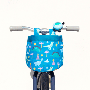 Beep Kids Bike / Scooter Fabric Bag with a fun Dinosaur Design 🦕