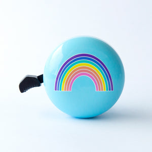Rainbow Bell on light blue bell