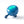 BLUE BIKE BELL WITH GREEN DINOSAUR ON THE TOP OF THE BICYCLE BELL
