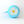 Daisy Bike Bell - Sweet White Daisy on Light Blue Bell