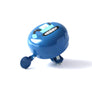 BLUE BIKE BELL WITH AN EXCAVATOR ON THE TOP