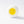 WHITE BIKE BELL WITH YELLOW HAPPY SUNSHINE FACE ON TOP