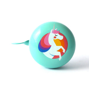 Beep Unicorn Bicycle Bell - Peppermint