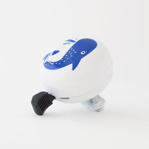 Beep Salty Whale Bicycle Bell | White