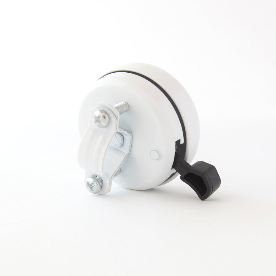 Beep White Bike Bell | Cool retro style with a great ring!