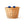 Beep Kids Bike / Scooter Wicker Basket -  Blue