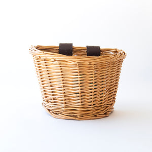 Beep Kids Bike / Scooter Wicker Basket - Natural