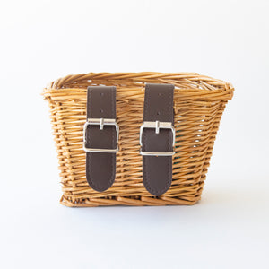 Beep Kids Bike / Scooter Wicker Basket - Natural